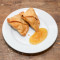 2 Samosas With Mango Chutney