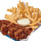 Honey Bbq Glazed Chicken Strip Basket 4Pc