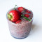 Aardbei Citroen Basilicum Chia Pudding