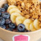 1 Bowl Topped With Banana, Granola Blueberries