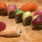 Rainbow Roll 4 Pieces Nigiri