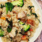 Basil Fried Rice Roasted Pork