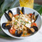 Set Blue Mussels Linguine Aioli Lán Qīng Kǒu Xiāng Suàn Lǎn Yóu Biǎn Yì Fěn