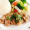 36 Hainan Chicken Rice Plate