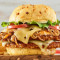 Double Cheesy Caramelized Onion Smash Turkey Burger