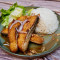 Crispy Marinated Salmon Steamed Jasmine Rice