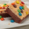 Cookie Dough Brownie Gemaakt Met M&M’s Minis Chocolade Snoepjes