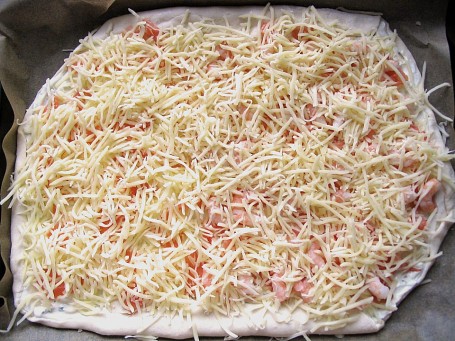 Zalm Pizza