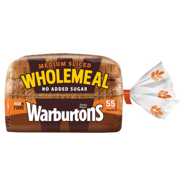 Warburtons Brood Volkoren Medium Loaf 400G