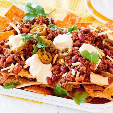 Nachos Met Vlees