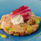 Tartare Of Salmon, Mango, And Coriander, Vinaigrette With Fresh Ginger And Combava Lemon