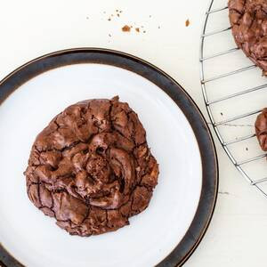 Drievoudig Chocoladekoekje