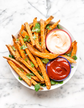 Frietjes Van Zoete Aardappel