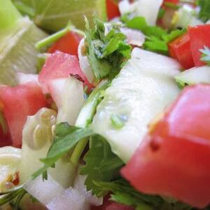 Kachumber-Salade