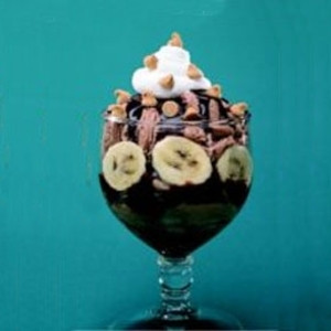 Bananen Royale Sundae