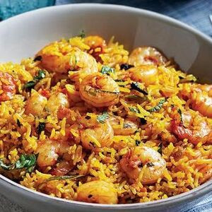 Garnalen Biryani