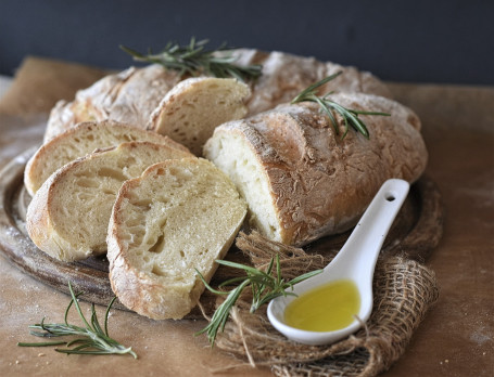 Eierkaas Op Ciabatta