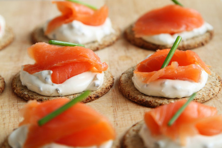 Zwartgeblakerde Cajun-Zalm