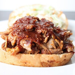 Pulled Pork Bbq-Sandwich