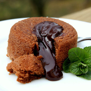 Chocolade Gesmolten Lavacake