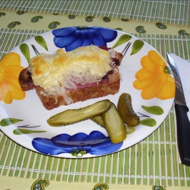 Gegrilde Reuben Sandwich