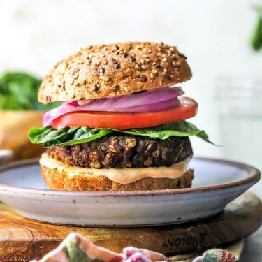 Vegetarische Burger Met Kaas