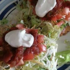 Vegetarische Tostada