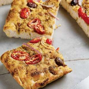 Focaccia Van Zwarte Peper