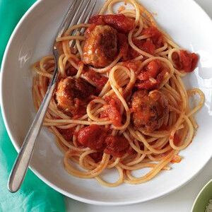 Mini-Spaghetti-Gehaktballetjes