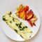 Spinazie En Feta Kaas Omelet