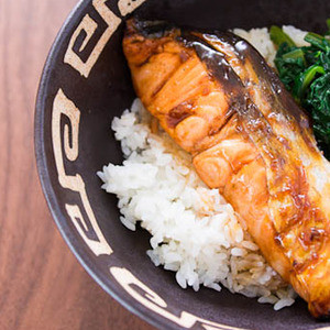 Zalm Teriyaki Lunchbox