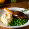 Red Wine Glazed Lamb Shank (Serves 1)