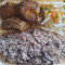 Hake Fish Rice And Peas With Stream Vegetables