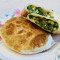 Green Chive Pancake (2 Pcs) Jiǔ Cài Hé Zi